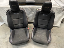 2012 Chevy Camaro ZL1 Seats Front and Rears Black Leather Suede OEM - Day's Parts Yard