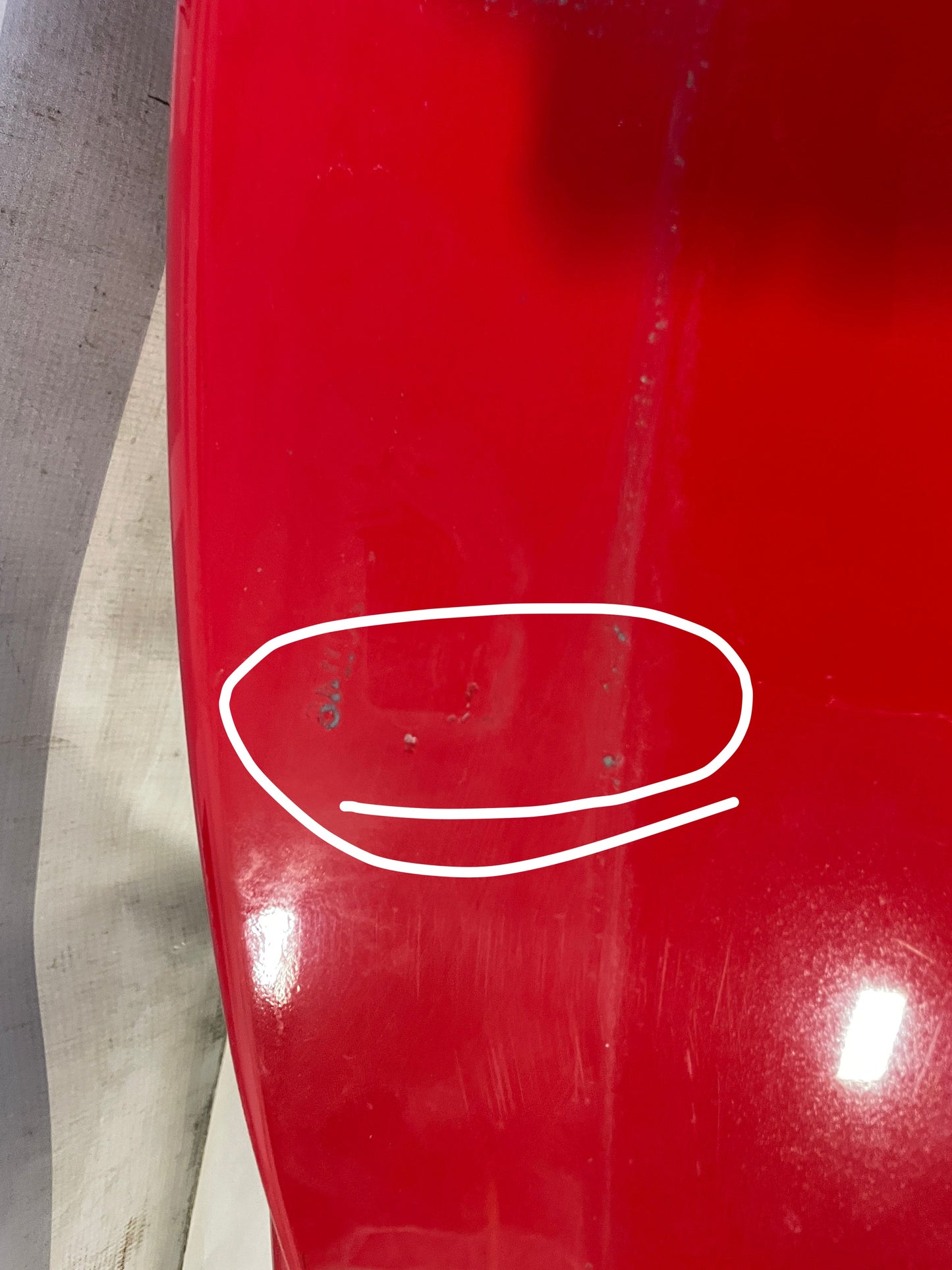 2015 Chevy Camaro SS 1LE Trunk Deck Lid Red OEM