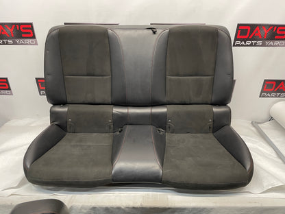 2012 Chevy Camaro ZL1 Seats Front and Rears Black Leather Suede OEM - Day's Parts Yard