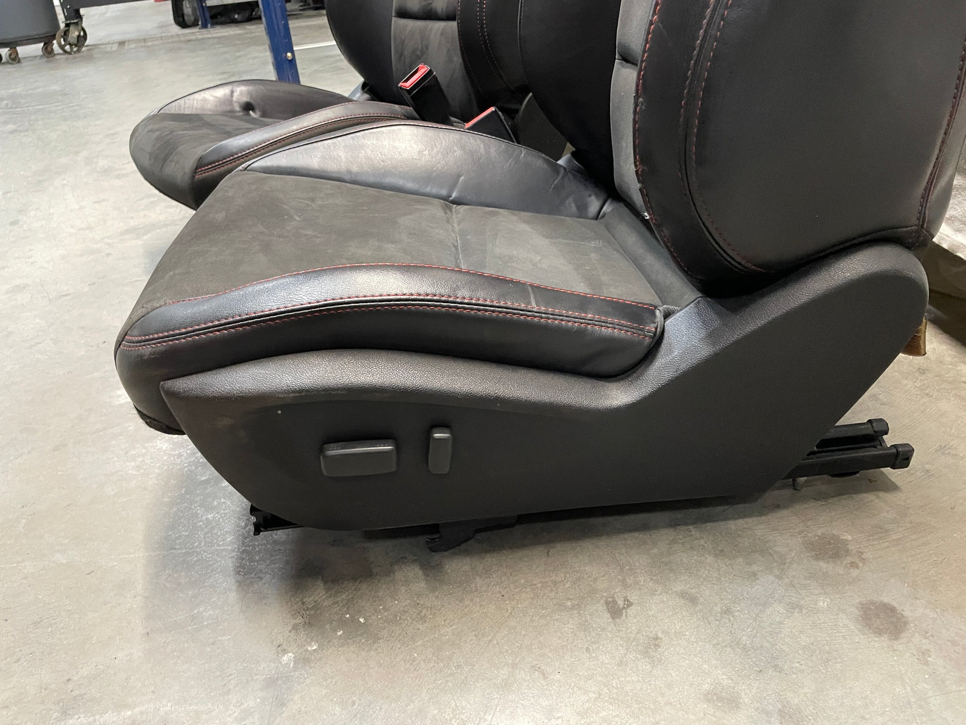 2012 Chevy Camaro ZL1 Seats Front and Rears Black Leather Suede OEM - Day's Parts Yard