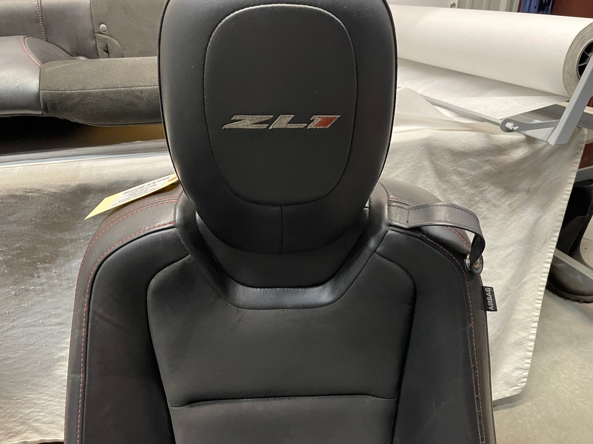 2012 Chevy Camaro ZL1 Seats Front and Rears Black Leather Suede OEM - Day's Parts Yard