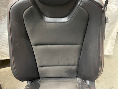 2012 Chevy Camaro ZL1 Seats Front and Rears Black Leather Suede OEM - Day's Parts Yard