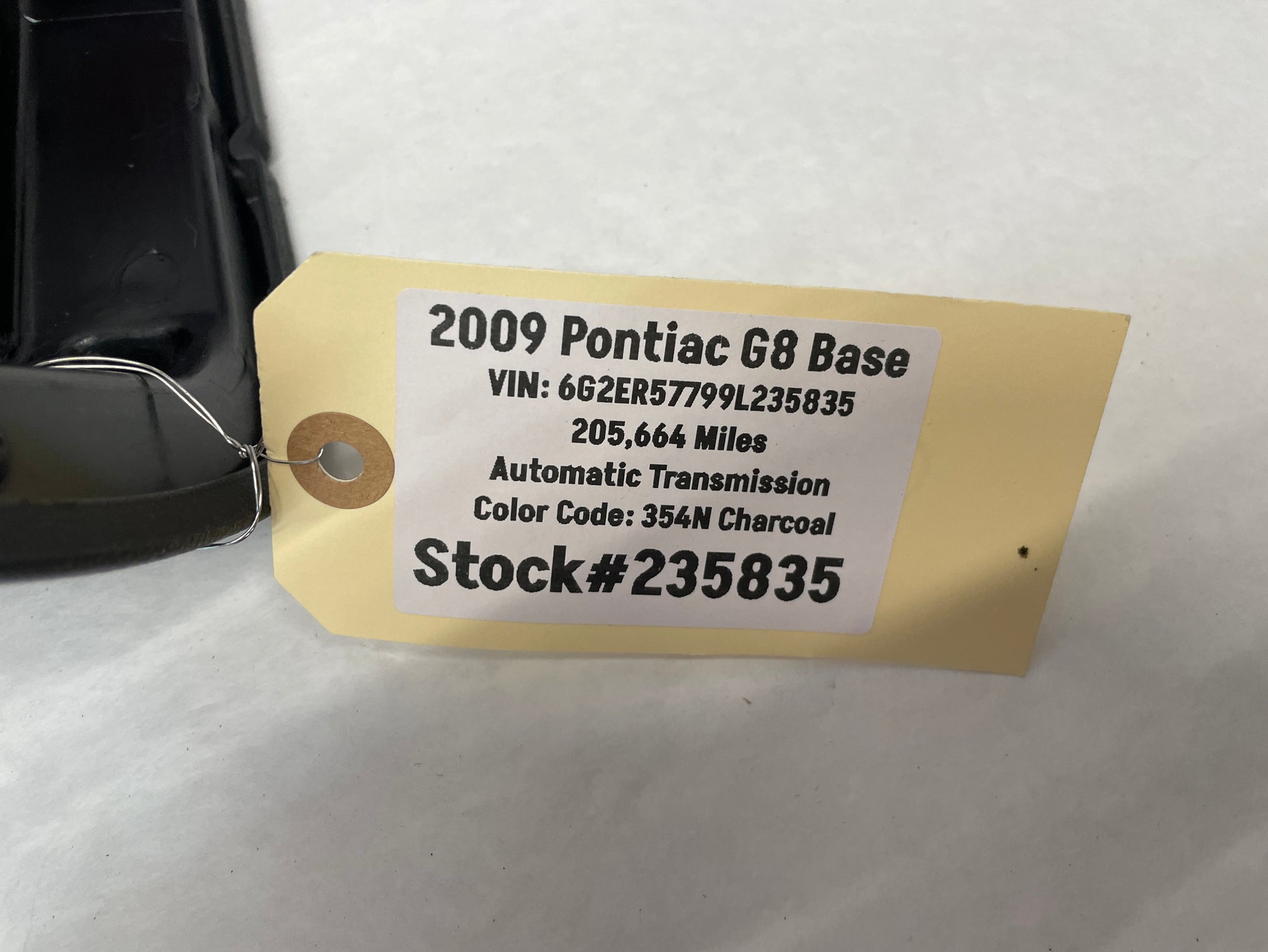 2009 Pontiac G8 Base LH Driver Lower Dash Knee Bolster Column Cover Trim Panel OEM - Day's Parts Yard