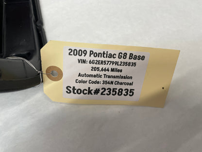 2009 Pontiac G8 Base LH Driver Lower Dash Knee Bolster Column Cover Trim Panel OEM - Day's Parts Yard