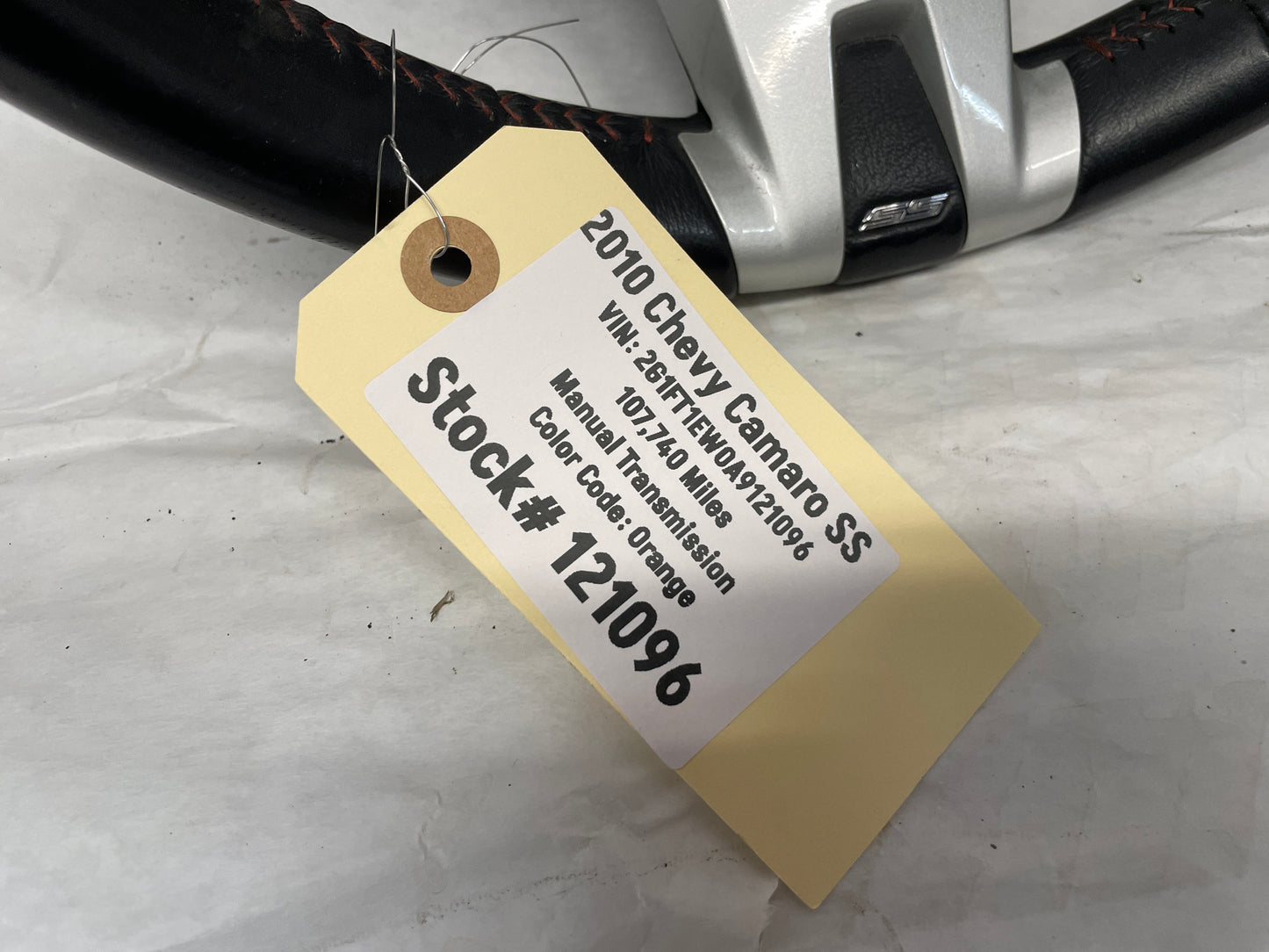 2010 Chevy Camaro SS Steering Wheel OEM - Day's Parts Yard