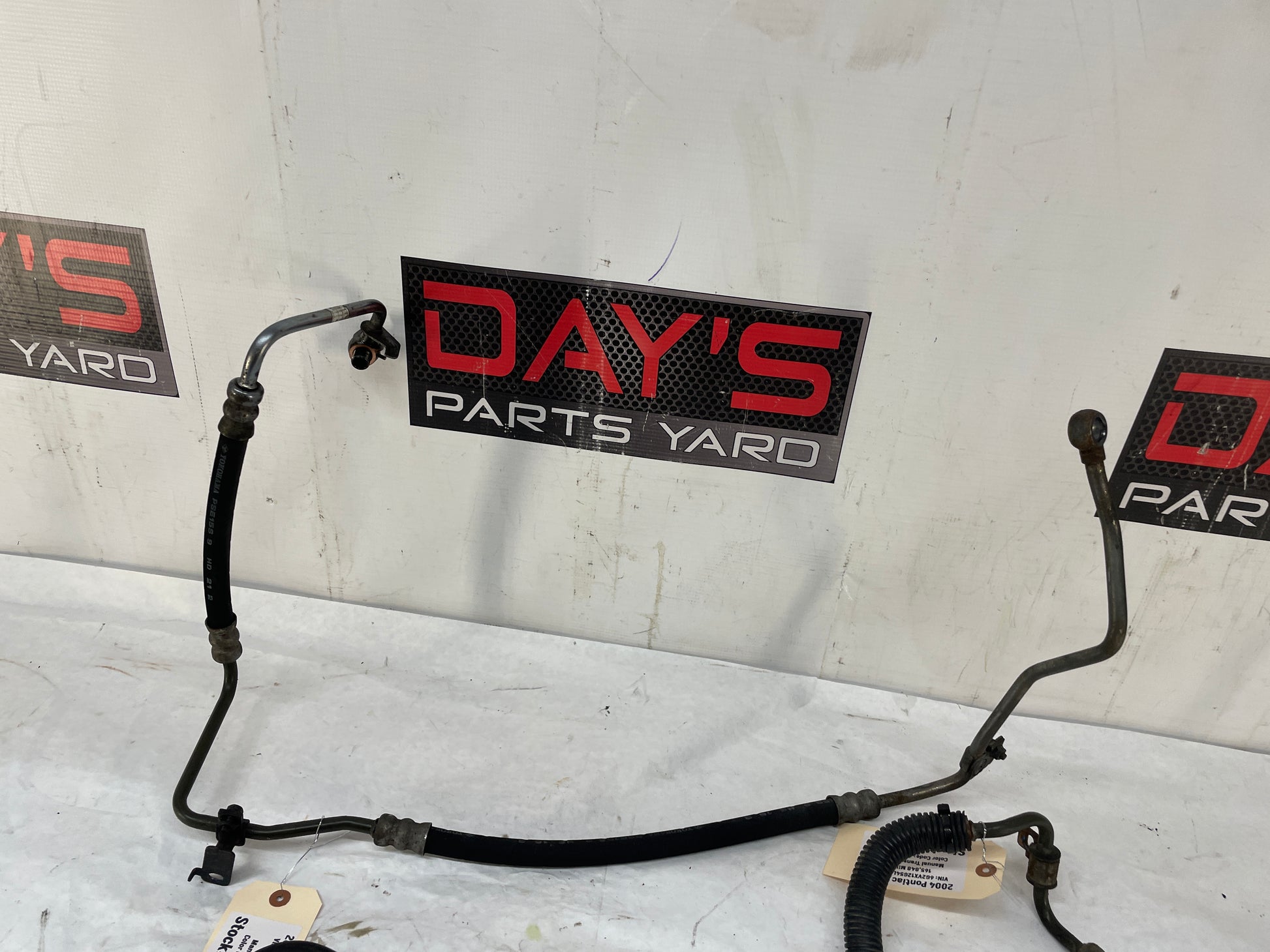 2004 Pontiac GTO Power Steering Lines Hoses Tubes OEM - Day's Parts Yard