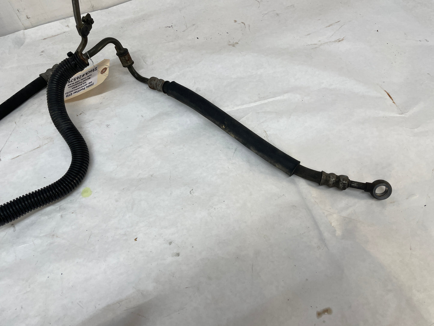 2004 Pontiac GTO Power Steering Lines Hoses Tubes OEM - Day's Parts Yard