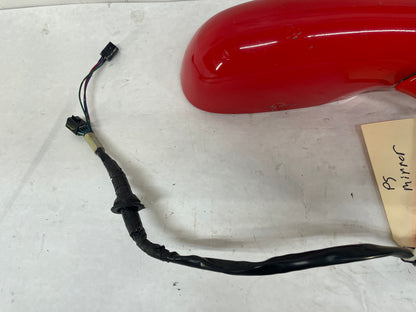 2004 Chevy C5 Corvette RH Passenger Exterior Out Side Mirror Black w/ Memory Red OEM - Day's Parts Yard