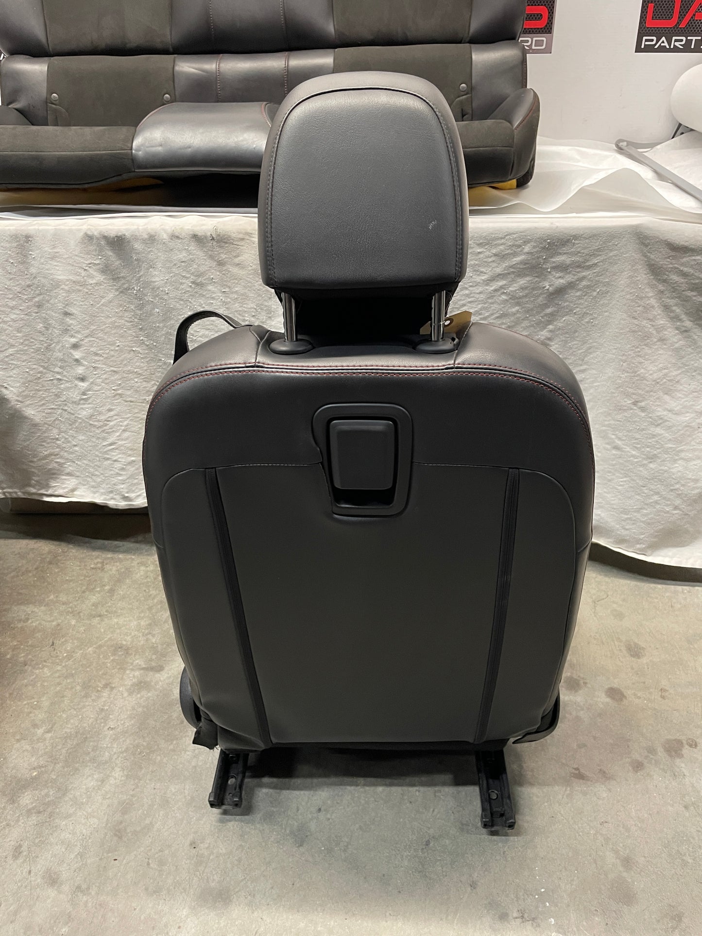 2012 Chevy Camaro ZL1 Seats Front and Rears Black Leather Suede OEM - Day's Parts Yard