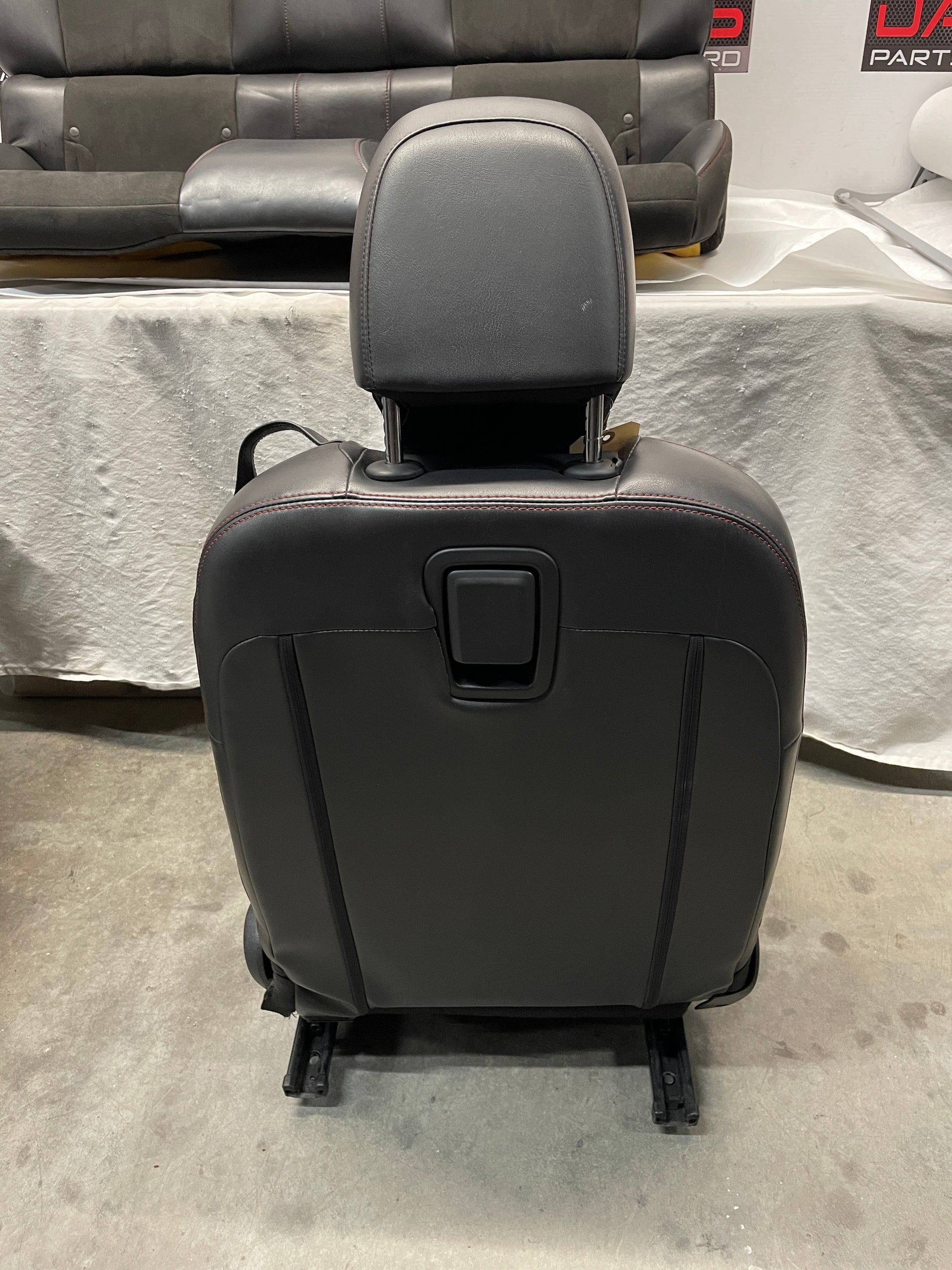 2012 Chevy Camaro ZL1 Seats Front and Rears Black Leather Suede OEM - Day's Parts Yard