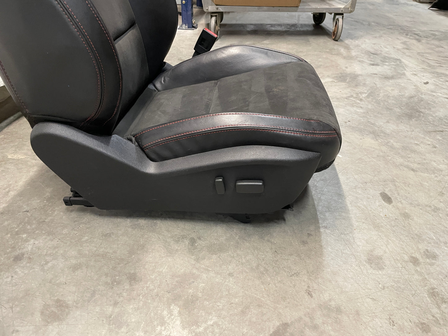 2012 Chevy Camaro ZL1 Seats Front and Rears Black Leather Suede OEM - Day's Parts Yard