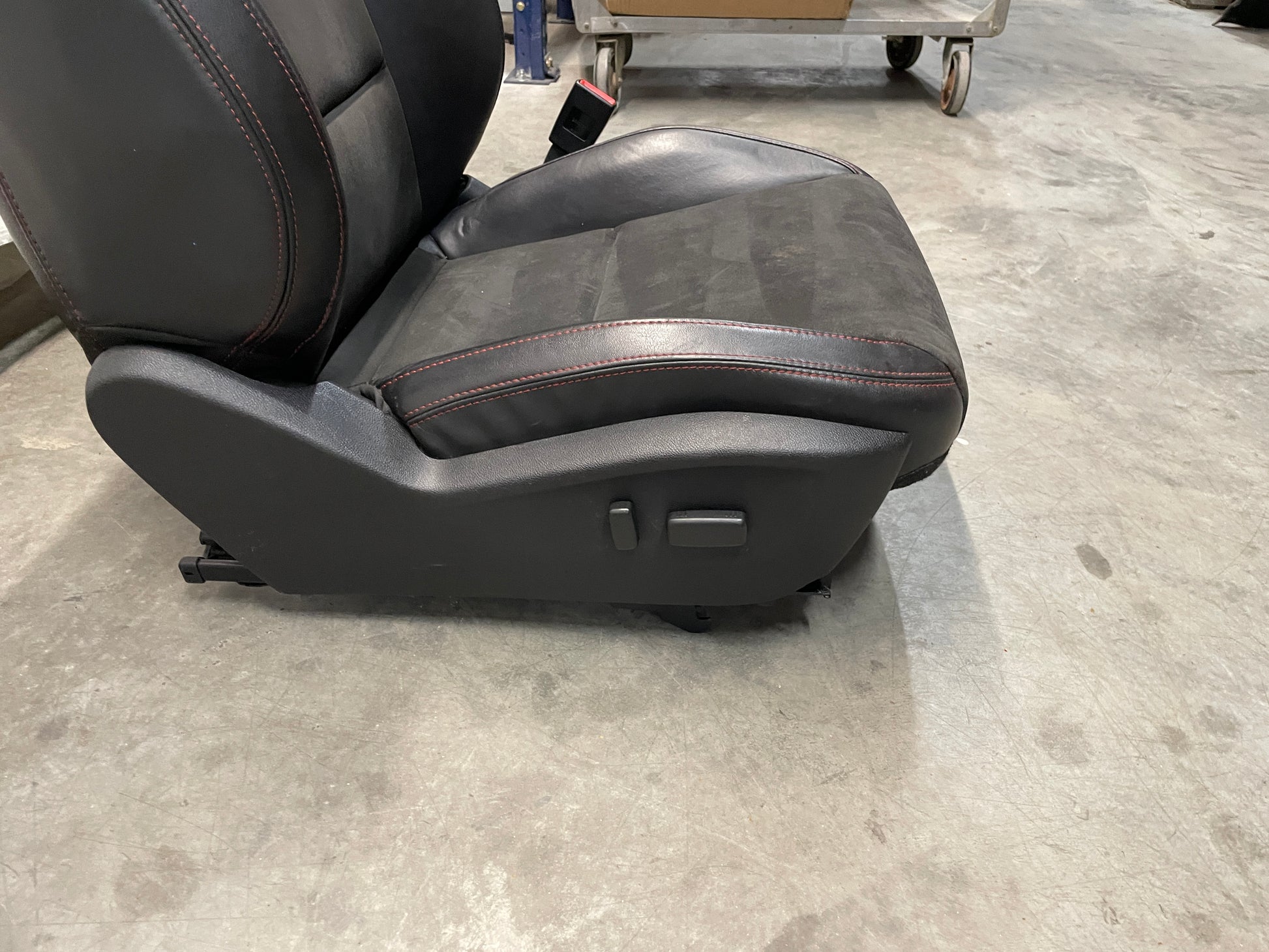 2012 Chevy Camaro ZL1 Seats Front and Rears Black Leather Suede OEM - Day's Parts Yard