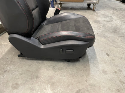 2012 Chevy Camaro ZL1 Seats Front and Rears Black Leather Suede OEM - Day's Parts Yard