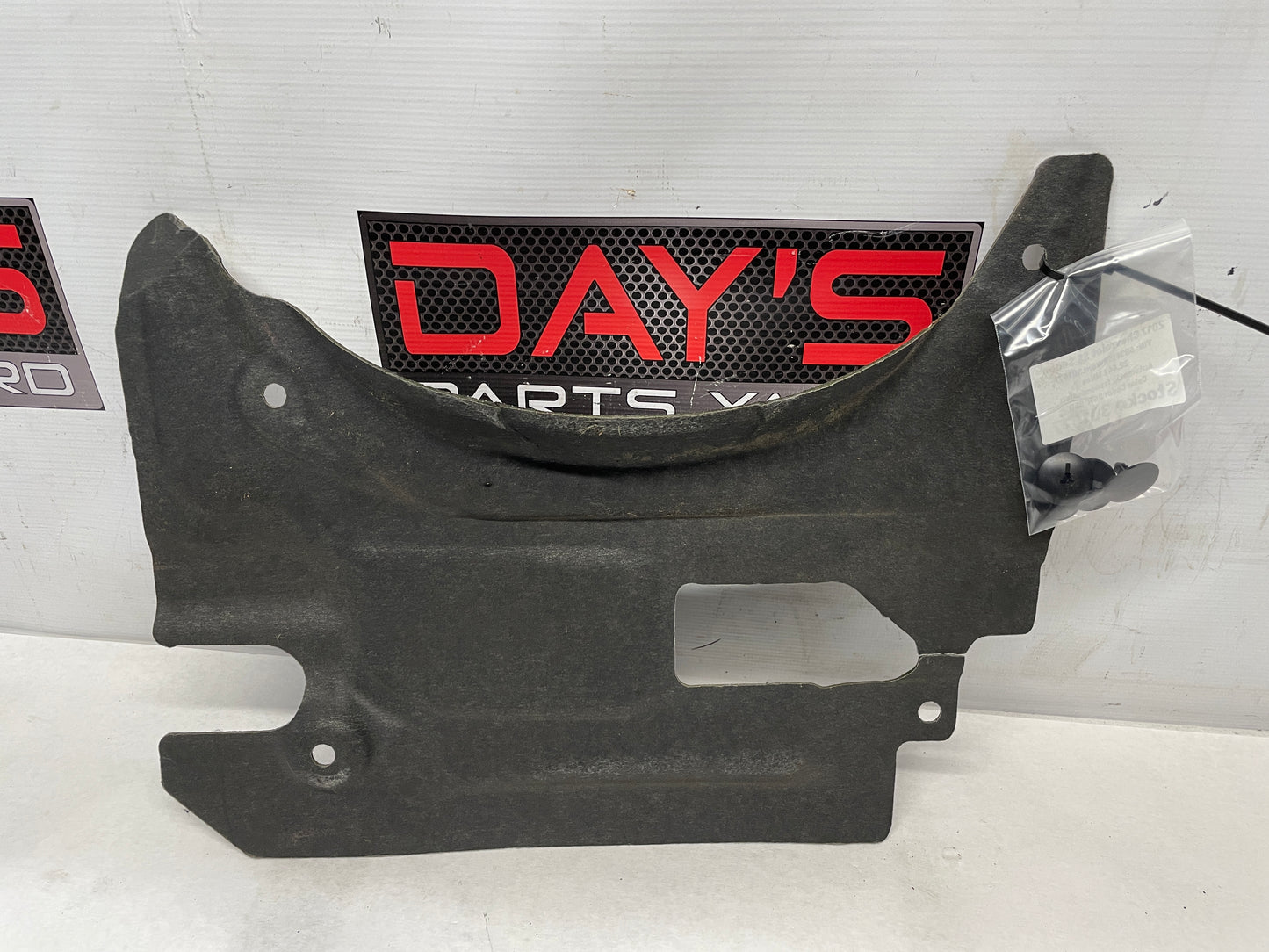 2017 Chevy SS Sedan Fire Wall Engine Bay Heat Shield Felt Cover OEM - Day's Parts Yard