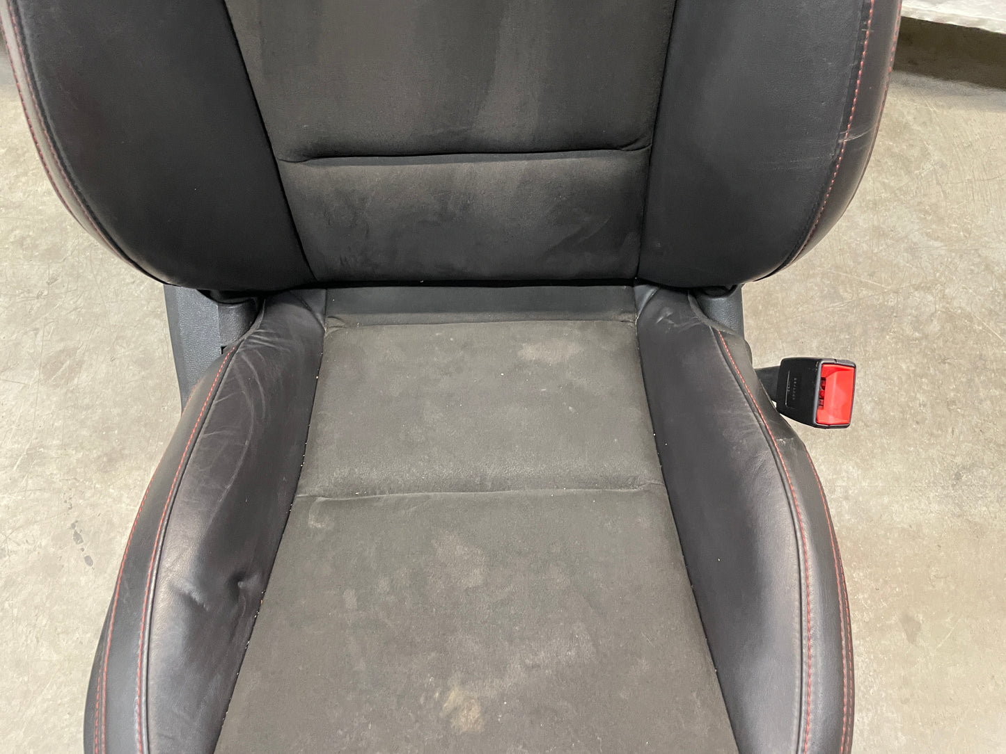 2012 Chevy Camaro ZL1 Seats Front and Rears Black Leather Suede OEM - Day's Parts Yard