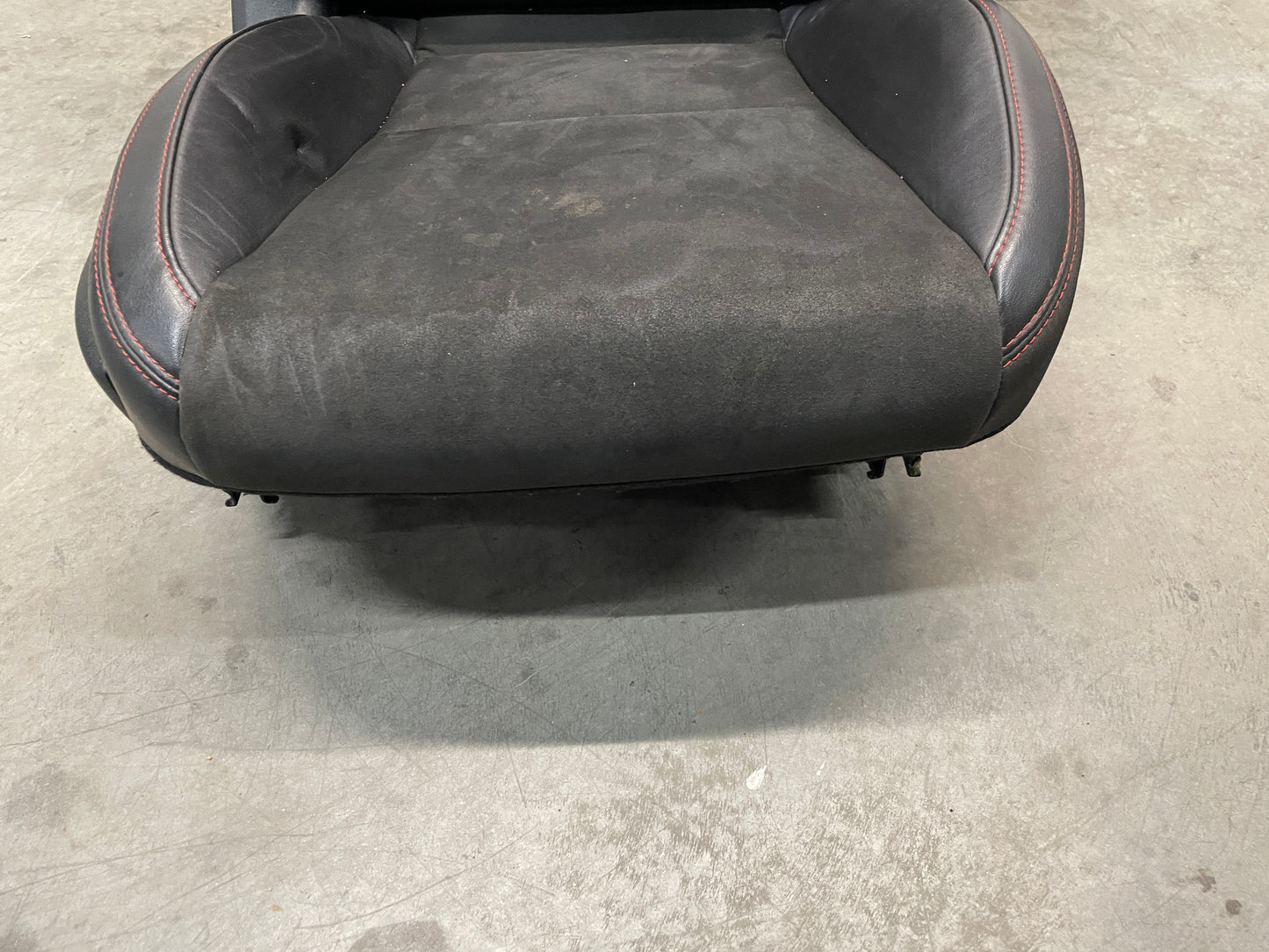 2012 Chevy Camaro ZL1 Seats Front and Rears Black Leather Suede OEM - Day's Parts Yard