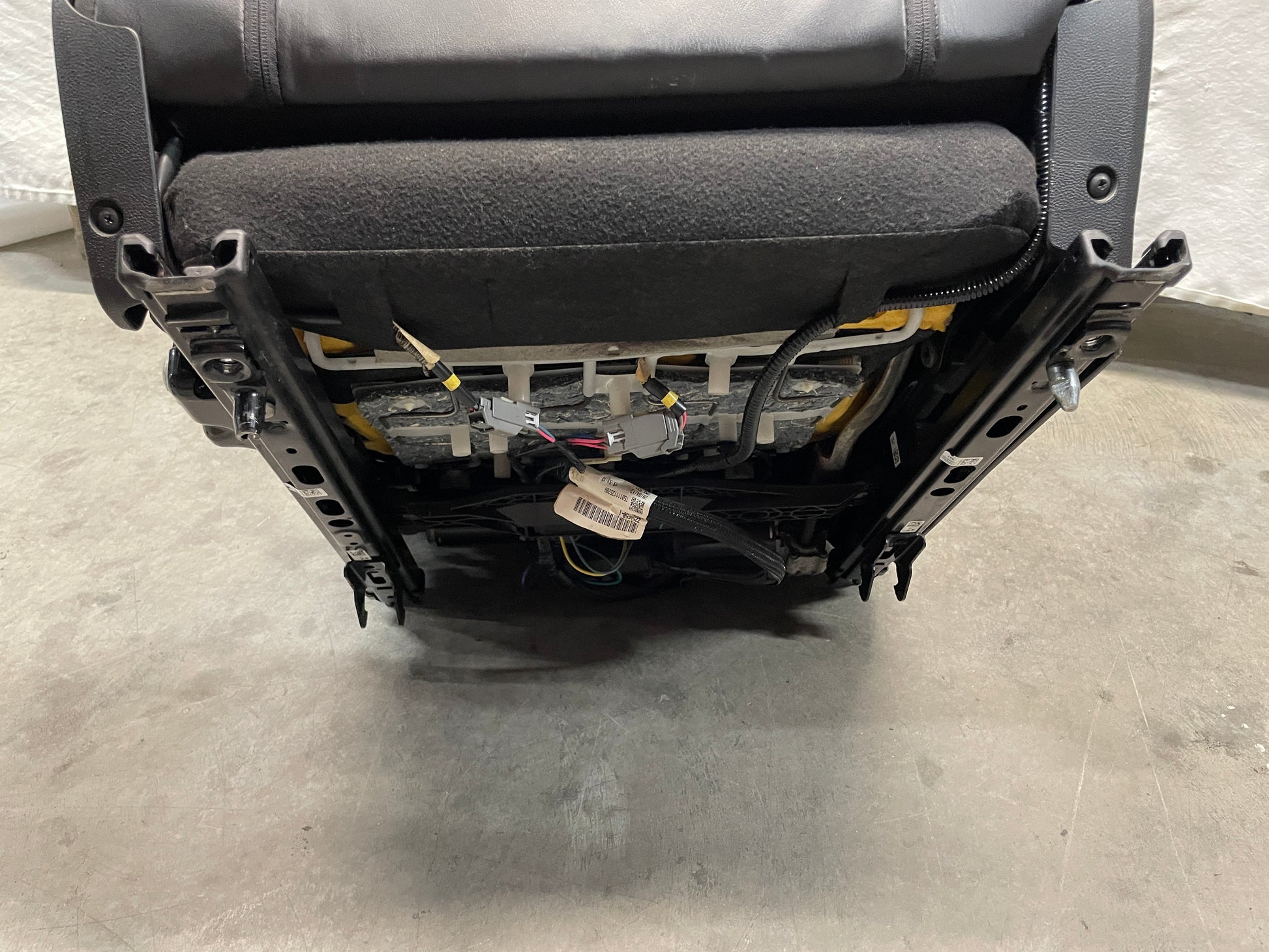 2012 Chevy Camaro ZL1 Seats Front and Rears Black Leather Suede OEM - Day's Parts Yard
