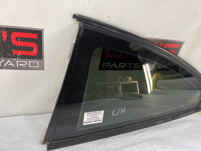 2005 Pontiac GTO LH Driver Rear Quarter Window Glass OEM