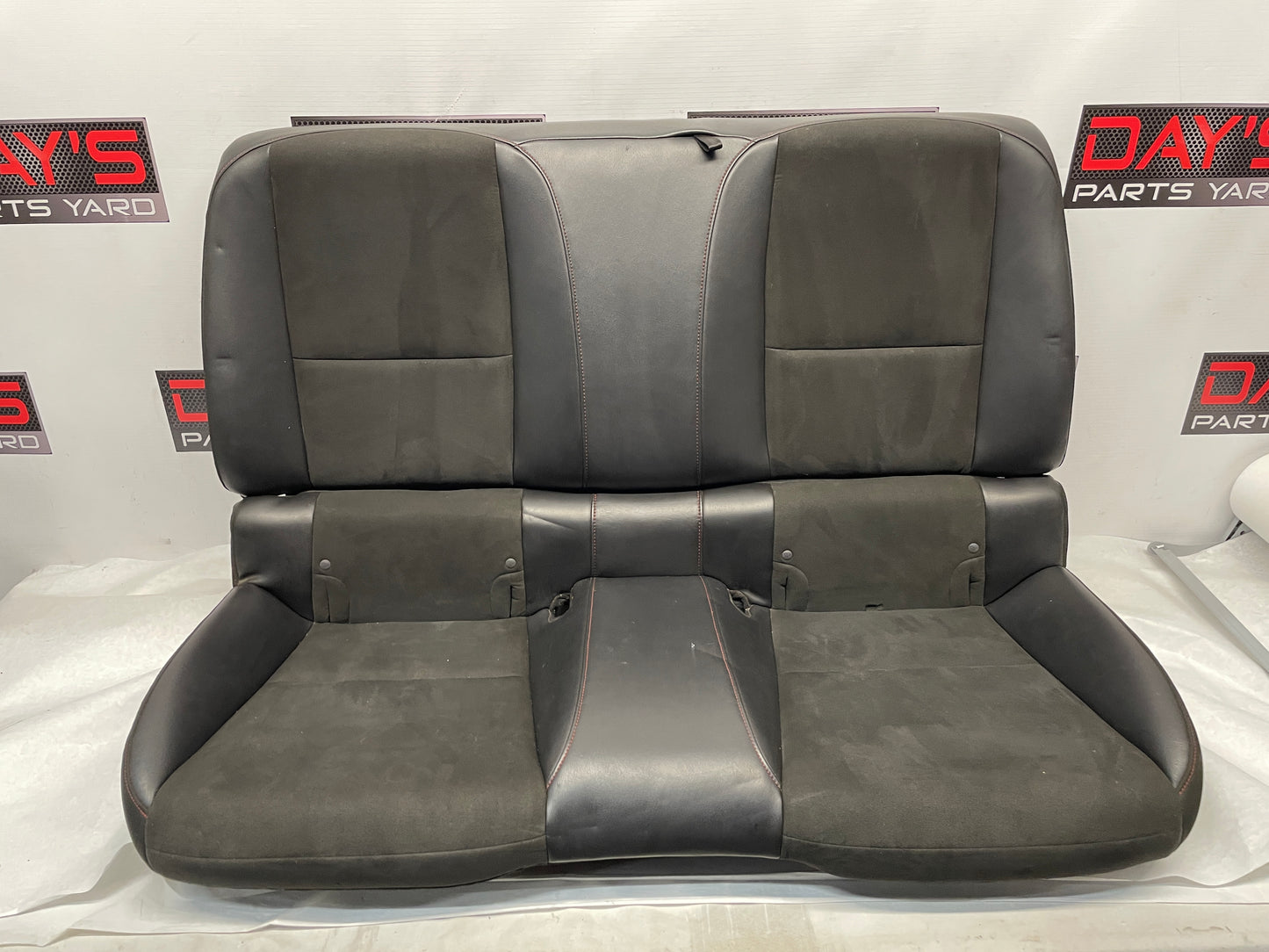 2012 Chevy Camaro ZL1 Seats Front and Rears Black Leather Suede OEM - Day's Parts Yard