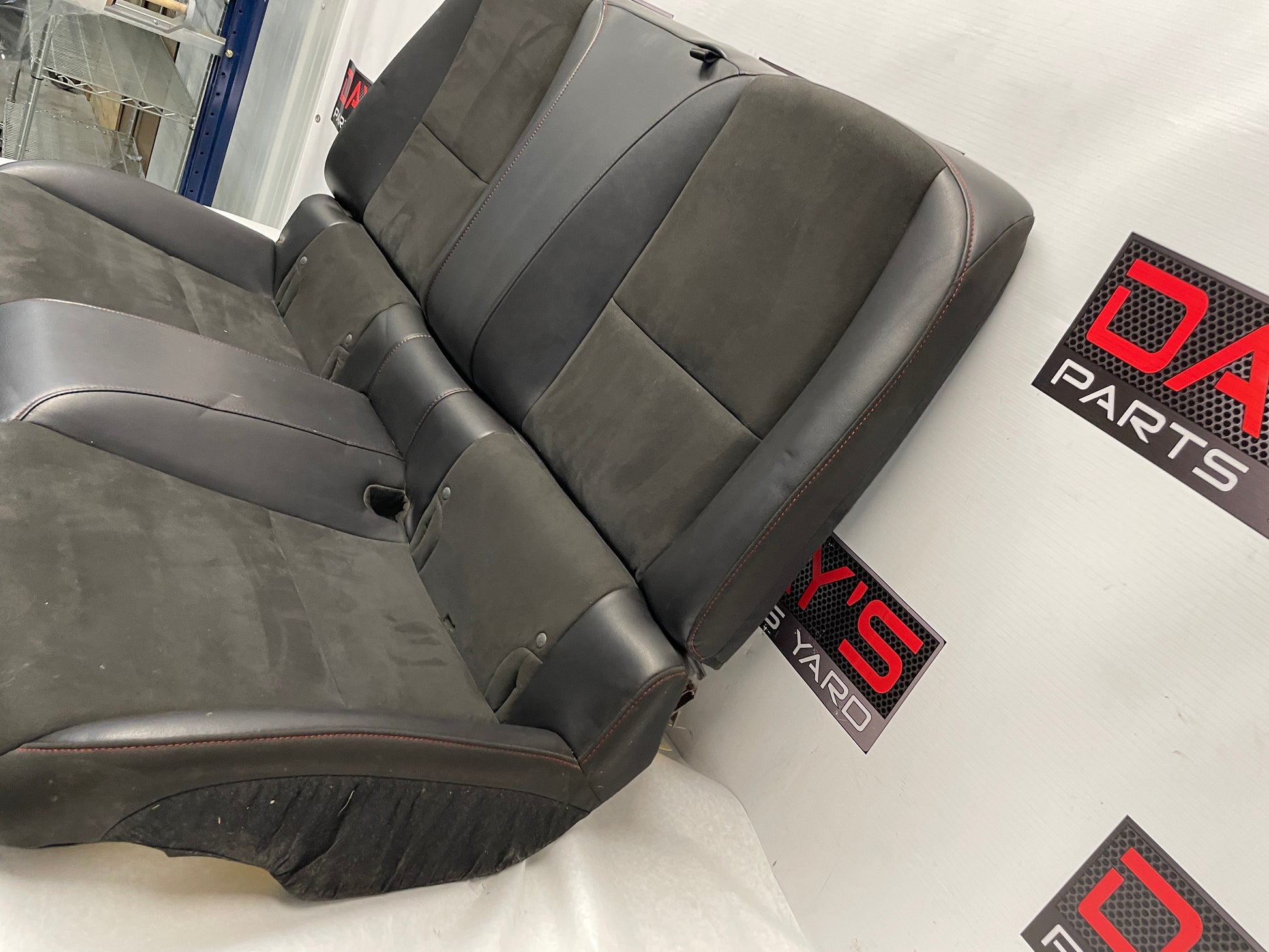 2012 Chevy Camaro ZL1 Seats Front and Rears Black Leather Suede OEM - Day's Parts Yard
