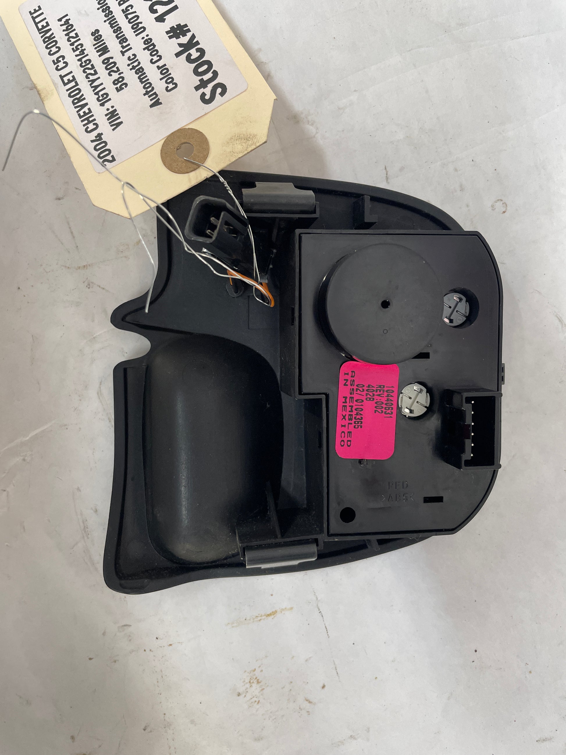 2004 Chevy C5 Corvette Traction Active Handling Control Switch Button Bezel Panel OEM - Day's Parts Yard