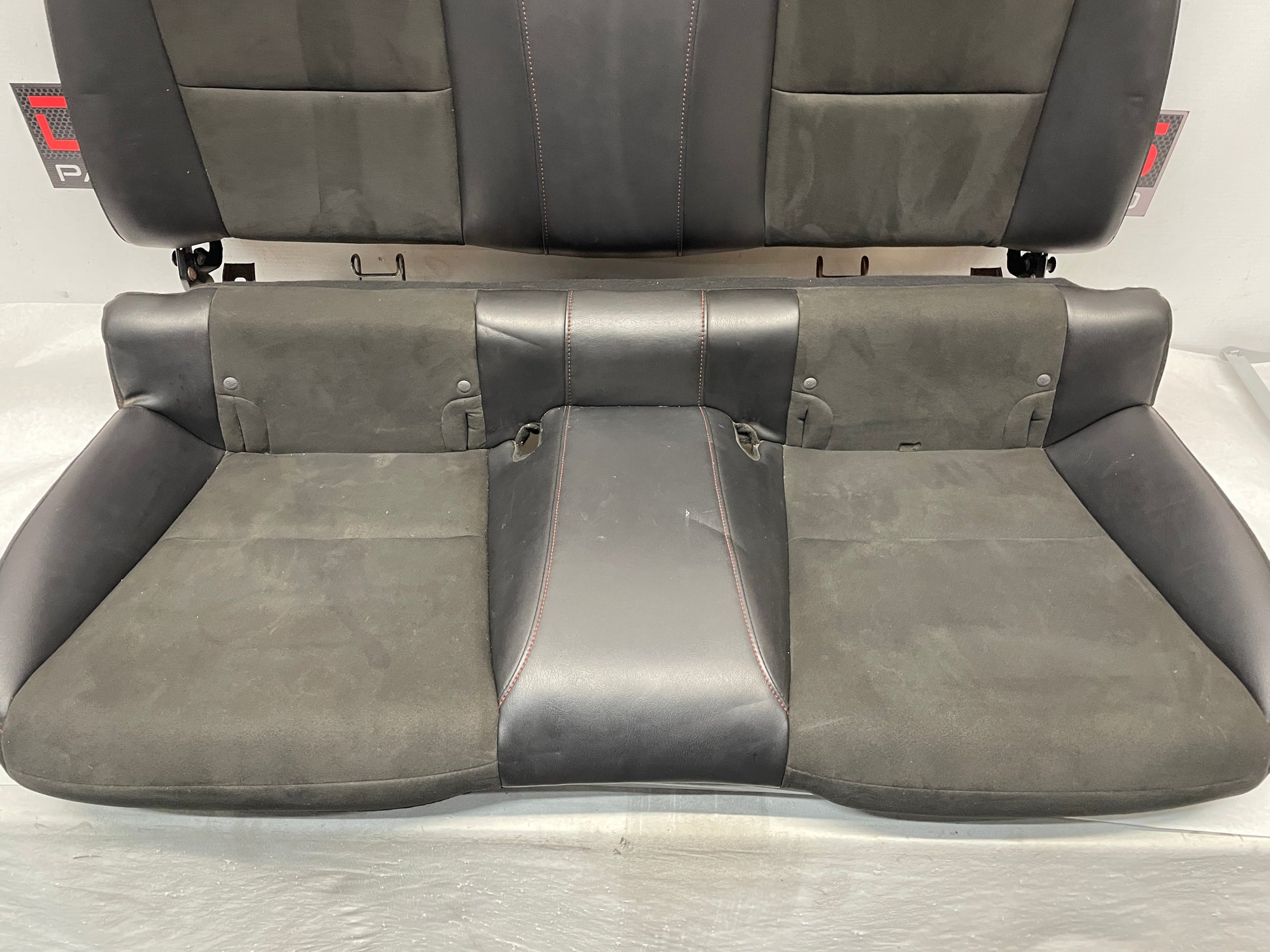 2012 Chevy Camaro ZL1 Seats Front and Rears Black Leather Suede OEM - Day's Parts Yard