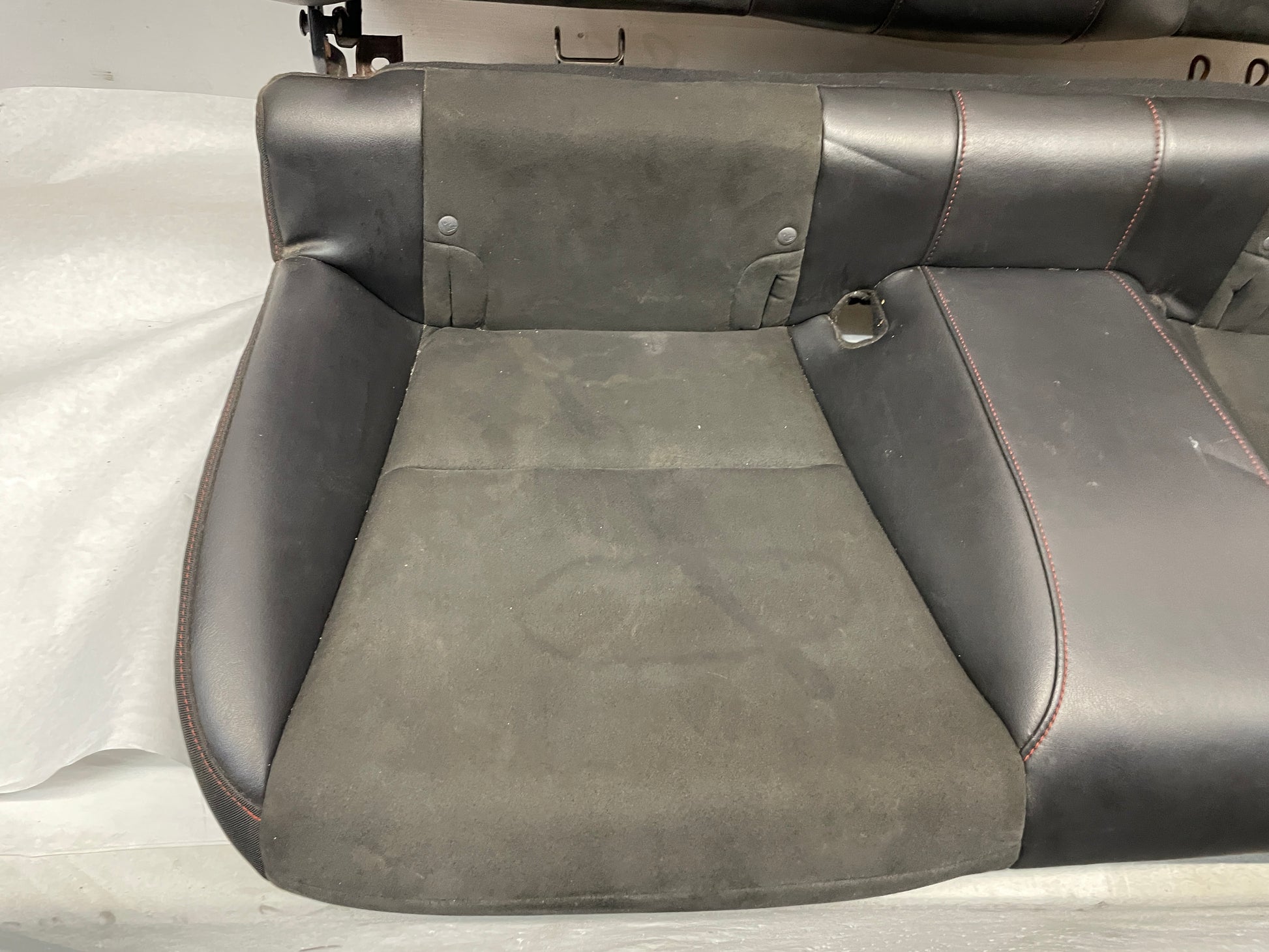 2012 Chevy Camaro ZL1 Seats Front and Rears Black Leather Suede OEM - Day's Parts Yard