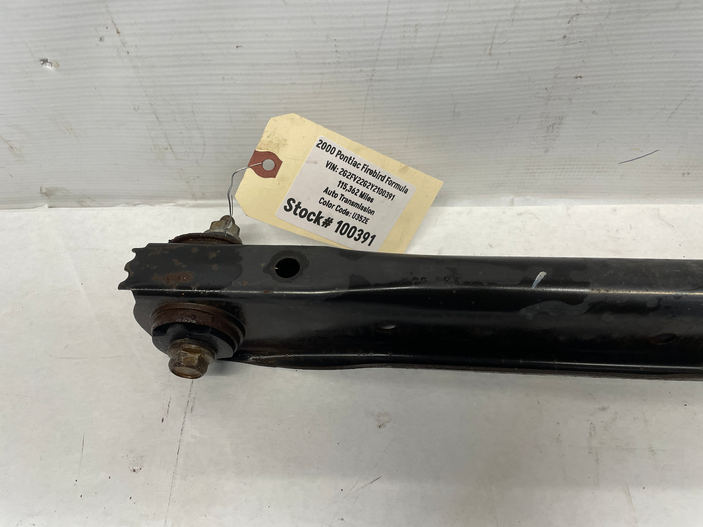 2000 Pontiac Firebird Formula RH Passenger Rear Suspension Lower Control Arm OEM - Day's Parts Yard