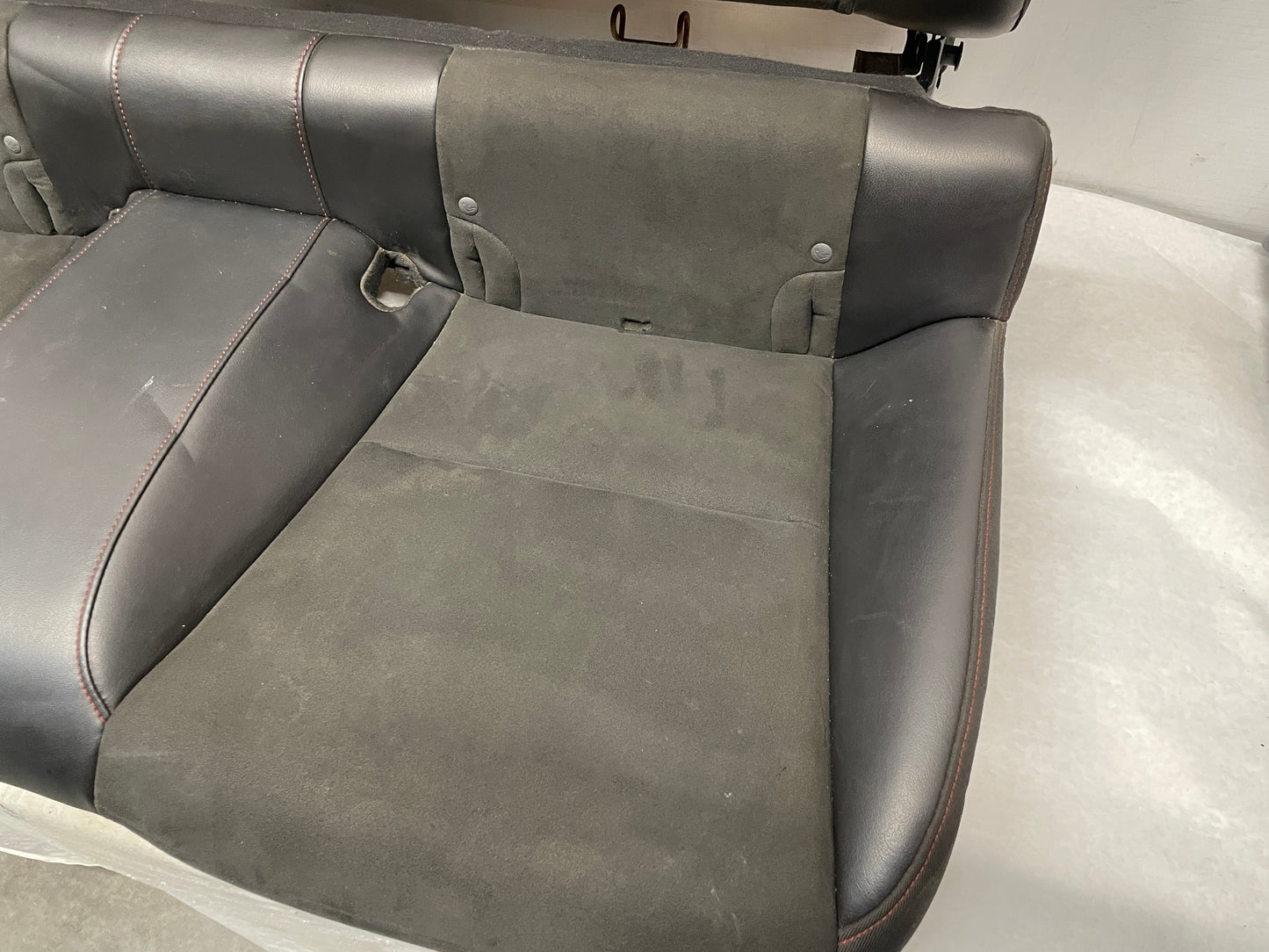 2012 Chevy Camaro ZL1 Seats Front and Rears Black Leather Suede OEM - Day's Parts Yard