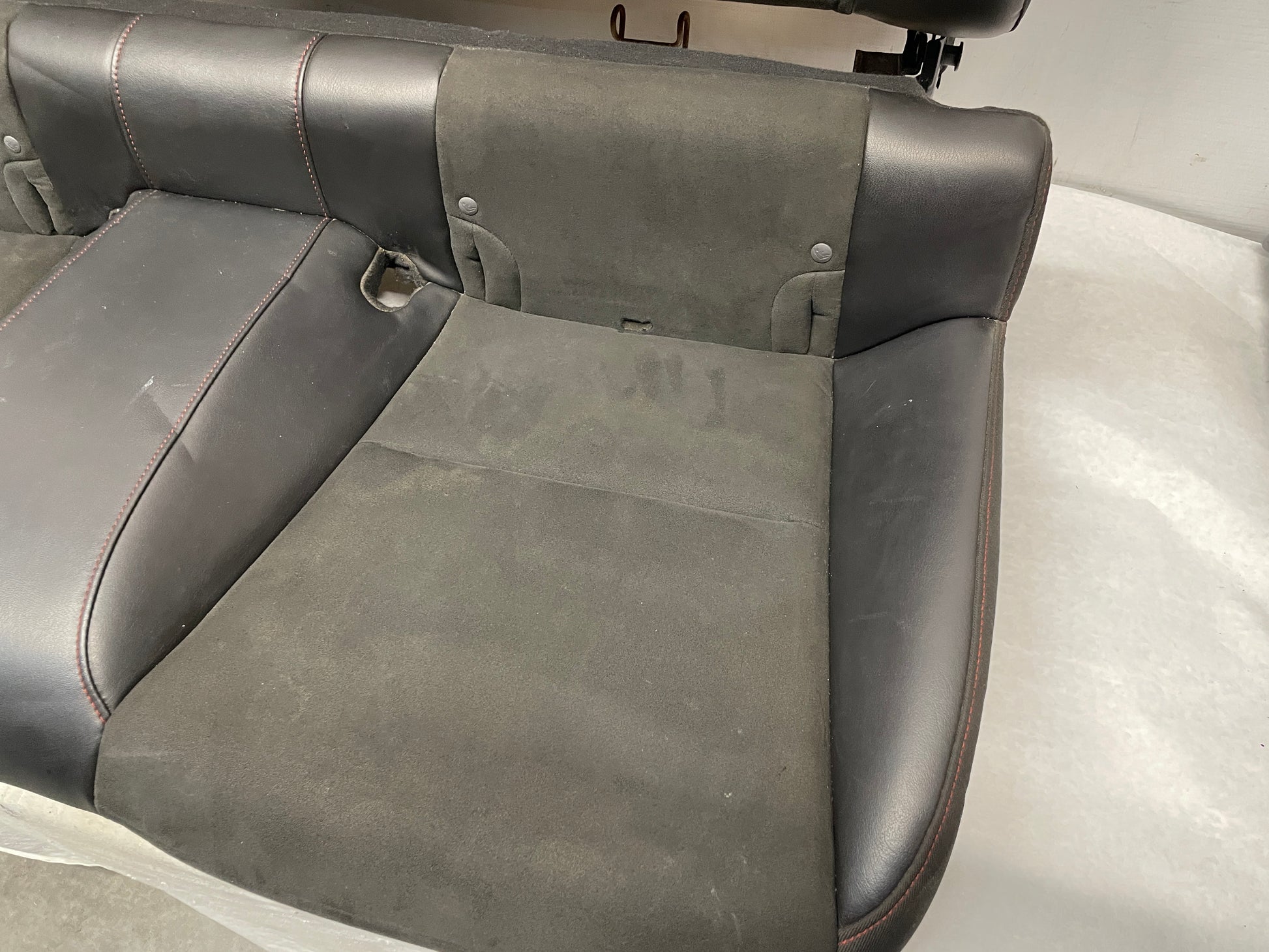 2012 Chevy Camaro ZL1 Seats Front and Rears Black Leather Suede OEM - Day's Parts Yard