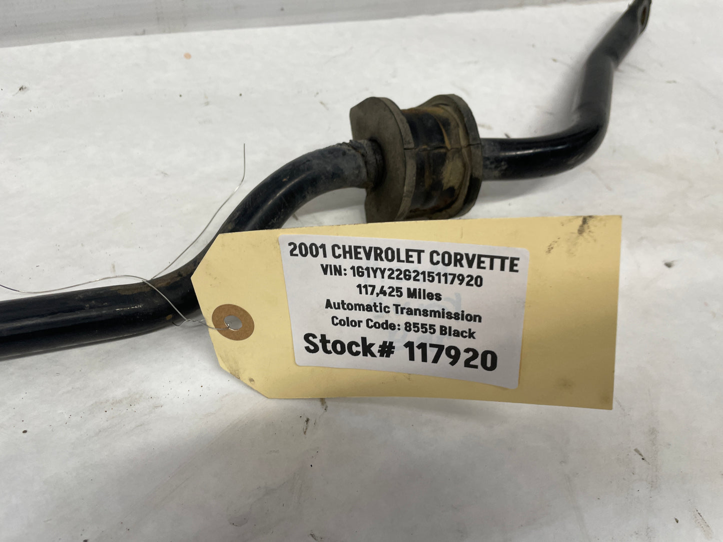 2001 Chevy C5 Corvette Rear Suspension Stabilizer Sway Bar Shaft OEM - Day's Parts Yard