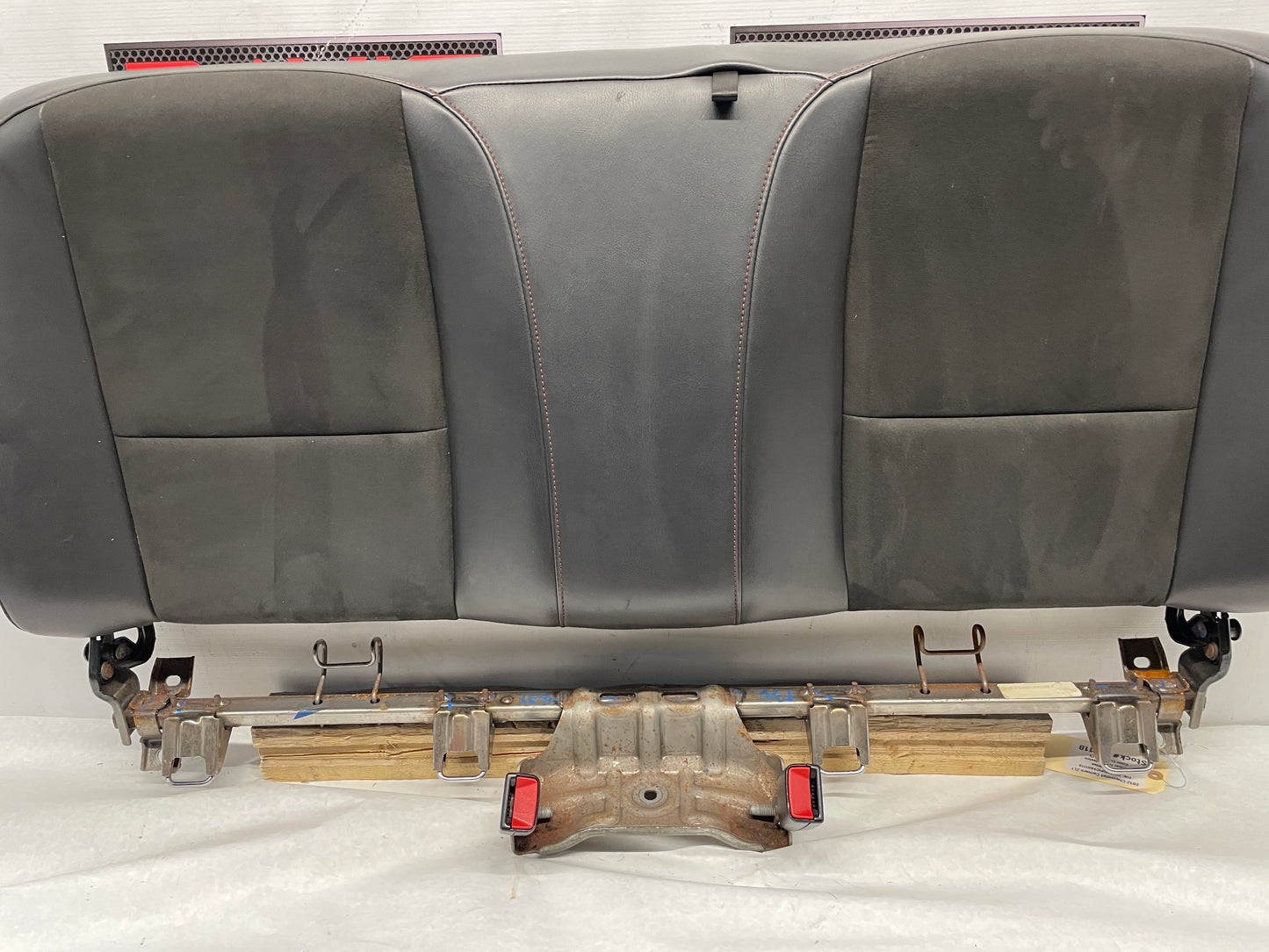 2012 Chevy Camaro ZL1 Seats Front and Rears Black Leather Suede OEM - Day's Parts Yard
