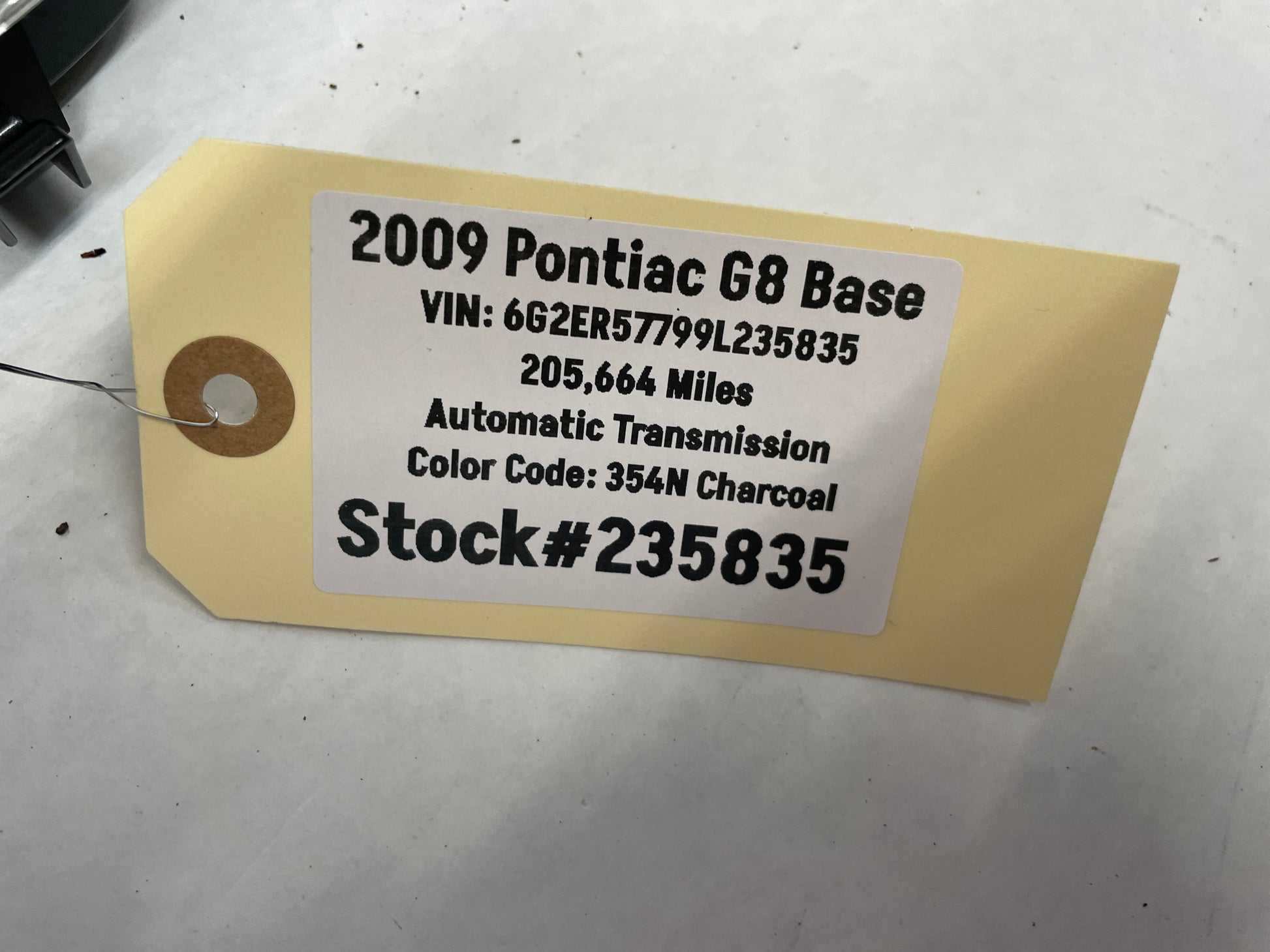 2009 Pontiac G8 Base Rear Dome Console Roof Light OEM - Day's Parts Yard