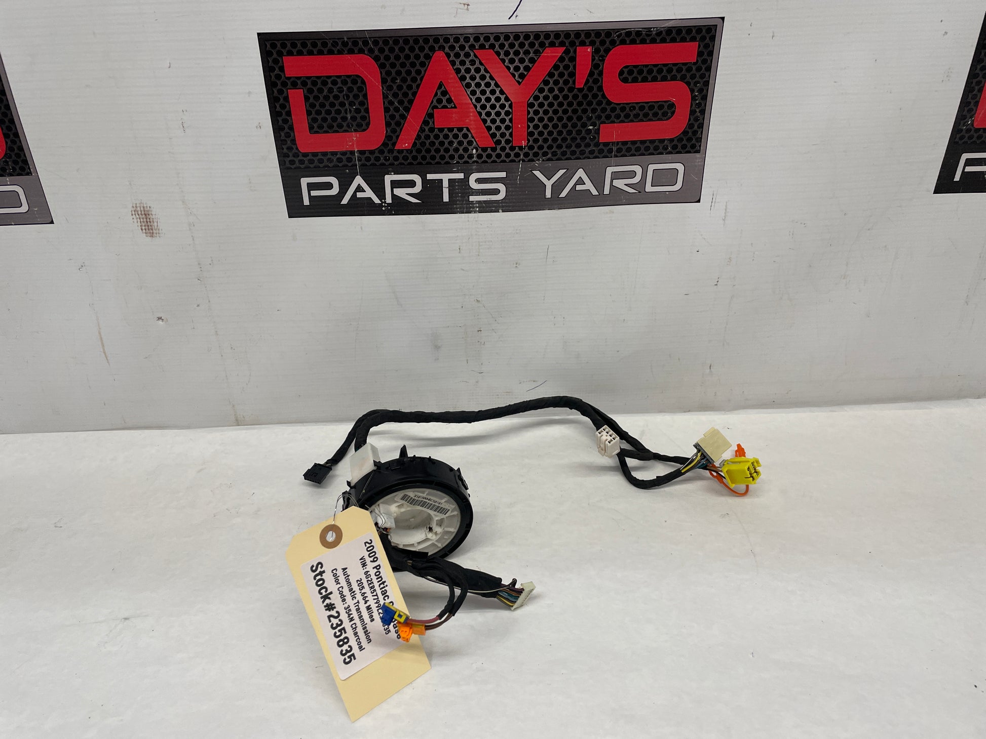 2009 Pontiac G8 Base Steering Wheel Clock Spring OEM - Day's Parts Yard