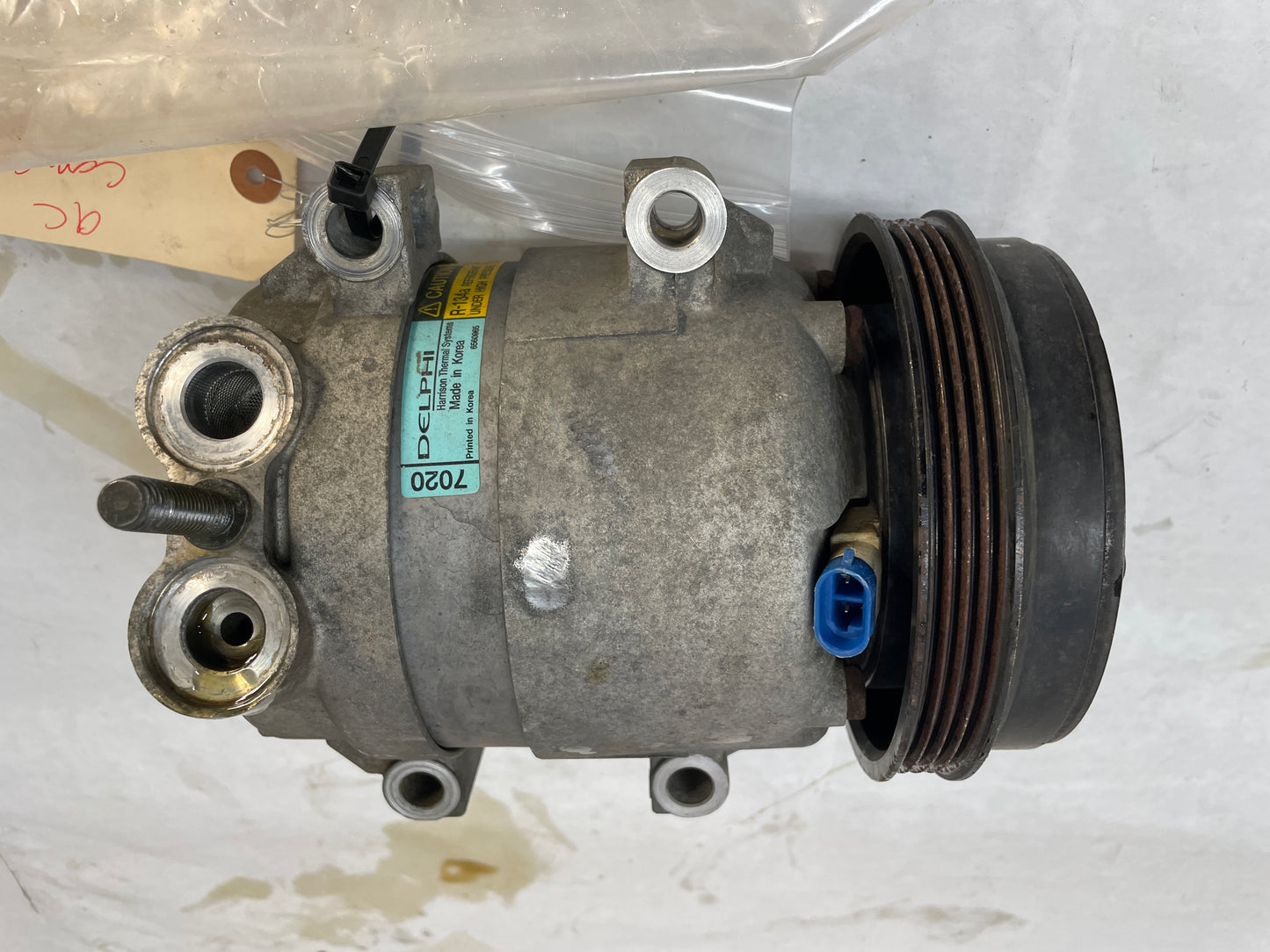 2004 Pontiac GTO AC Air Conditioner Compressor w/ Hardware OEM - Day's Parts Yard