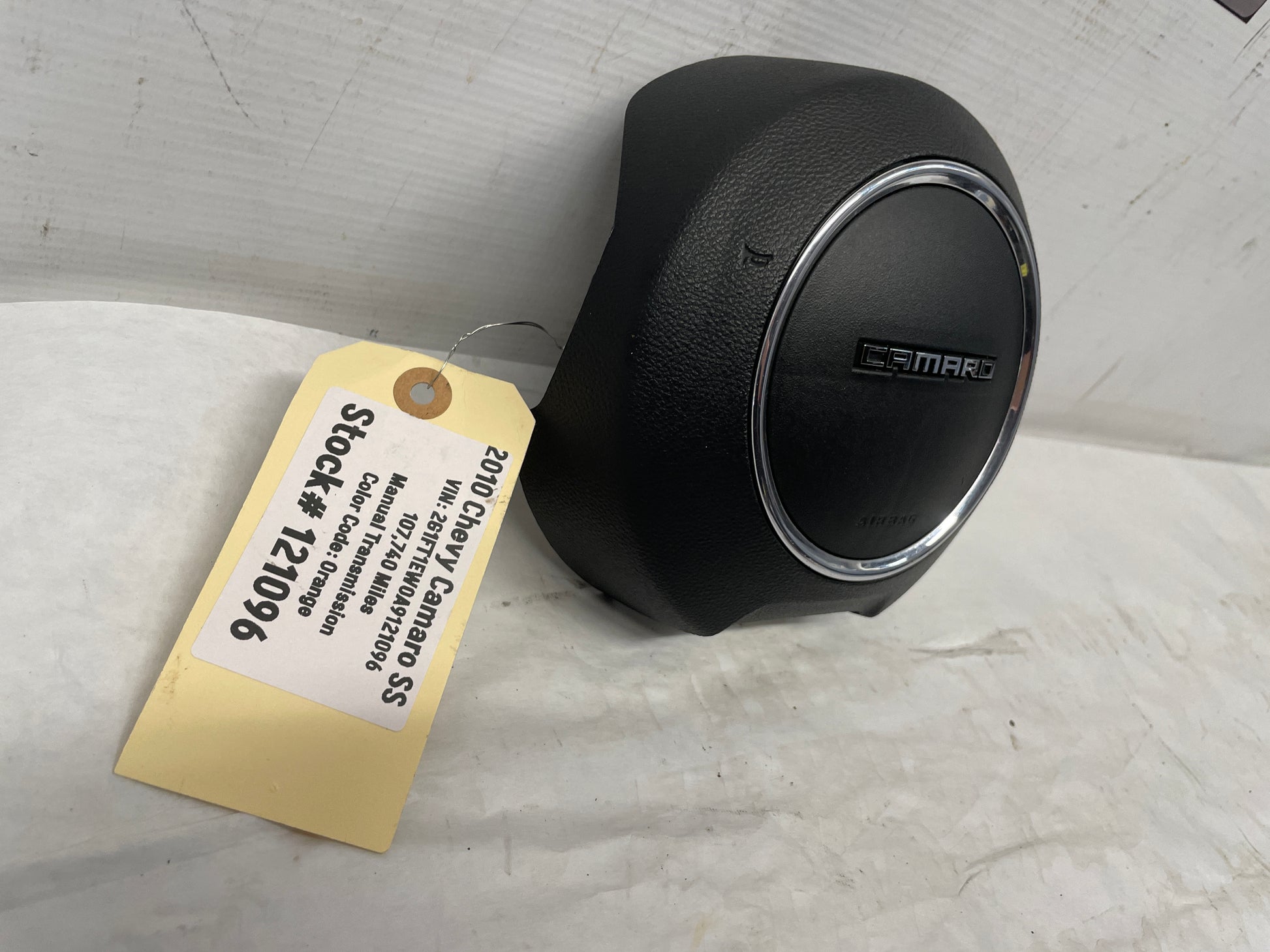 2010 Chevy Camaro SS Steering Wheel Airbag Air Bag OEM - Day's Parts Yard