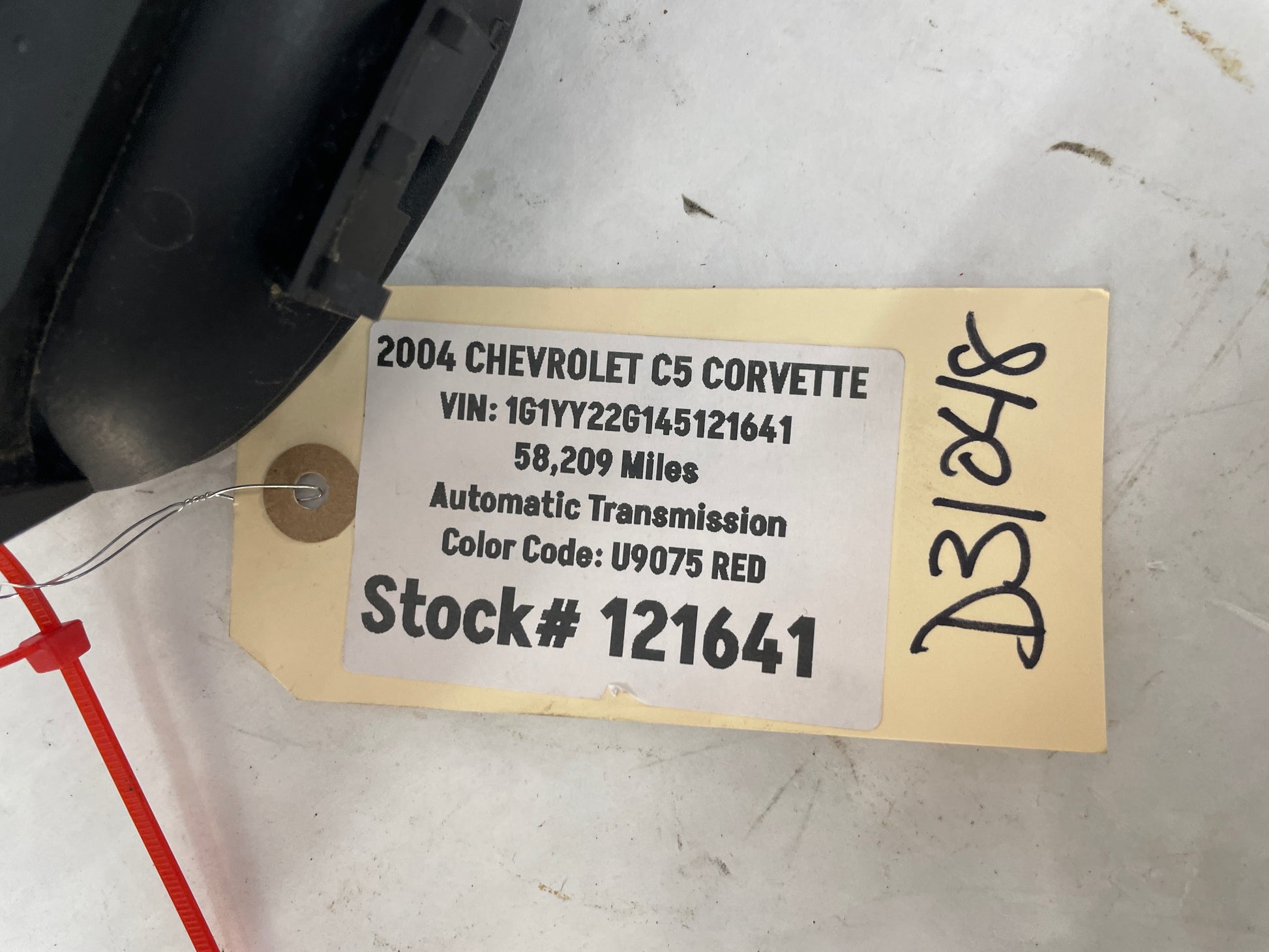 2004 Chevy C5 Corvette RH Passenger Interior Door Handle OEM - Day's Parts Yard