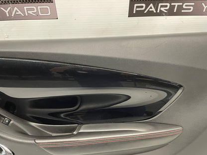 2012 Chevy Camaro ZL1 RH Passenger Carbon Flash Front Interior Door Panel OEM - Day's Parts Yard