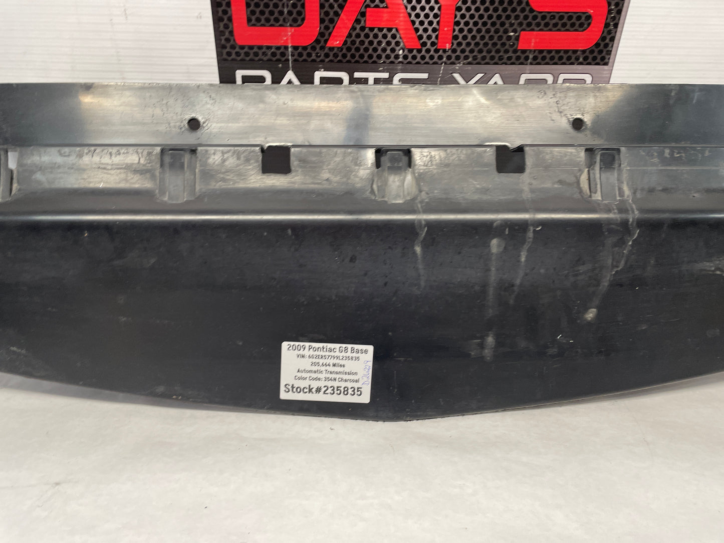 2005 Pontiac GTO Radiator Air Inlet Lower Duct OEM
