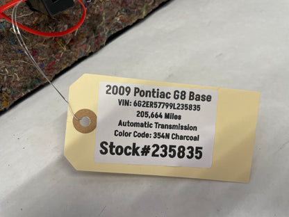 2009 Pontiac G8 Base RH & LH Rear C Pillar Cover Panel OEM - Day's Parts Yard