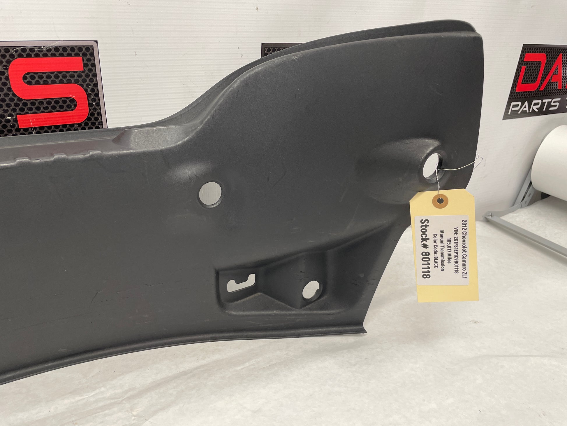 2012 Chevy Camaro ZL1 Rear Trunk Tailgate Panel Trim OEM - Day's Parts Yard