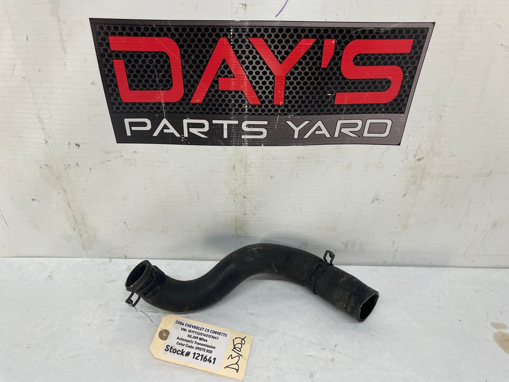 2004 Chevy C5 Corvette Lower Radiator Hose OEM - Day's Parts Yard