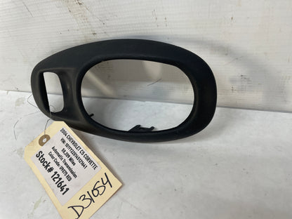 2004 Chevy C5 Corvette LH Driver Inner Interior Door Handle Trim Bezel Frame OEM - Day's Parts Yard