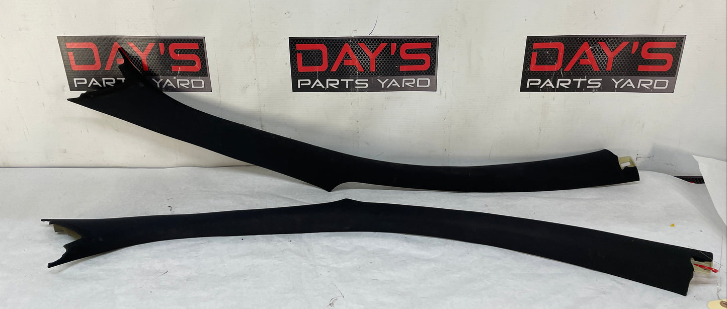 2005 Pontiac GTO LH & RH Windshield Interior A Pillar Trim Top Roof Cover Panel OEM