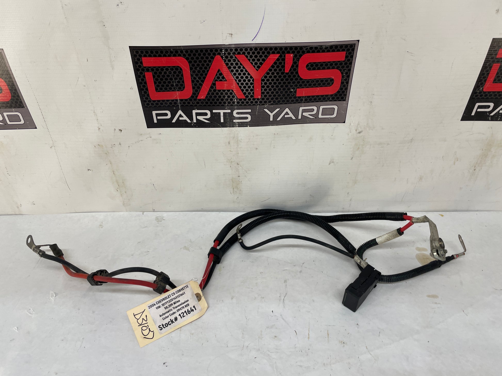 2004 Chevy C5 Corvette Battery Starter Wire Wiring Harness OEM - Day's Parts Yard