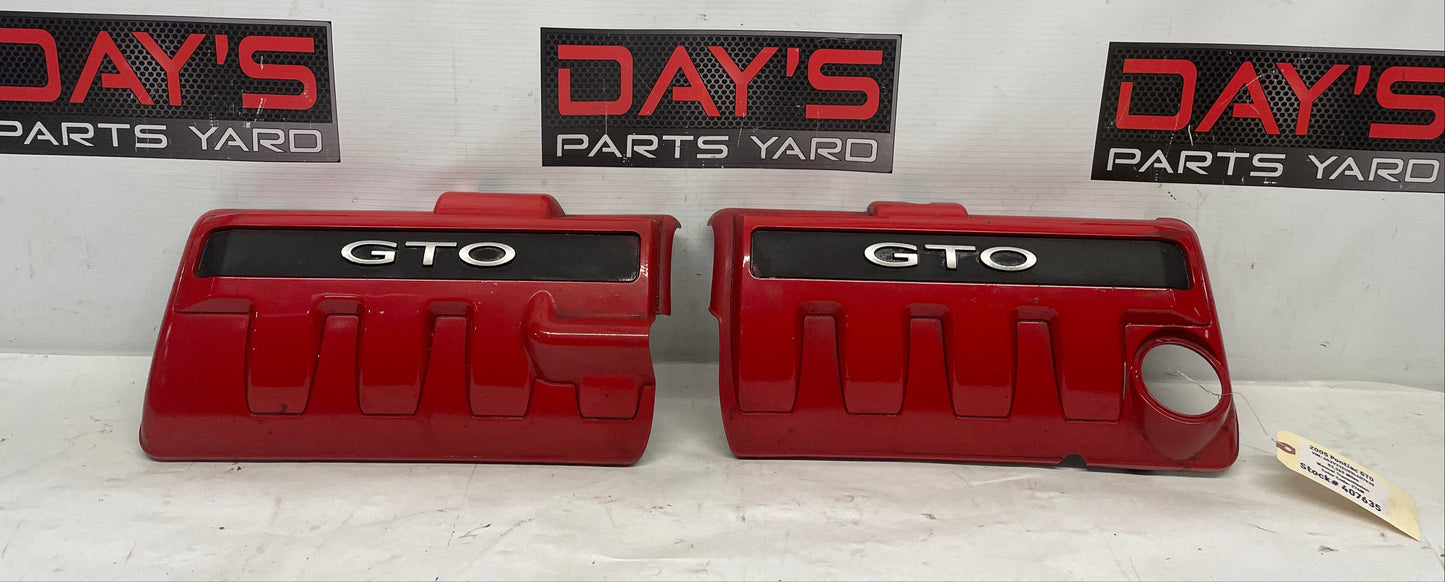 2005 Pontiac GTO RH & LH Engine Motor Coil Covers OEM