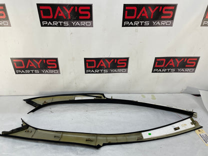 2005 Pontiac GTO LH & RH Windshield Interior A Pillar Trim Top Roof Cover Panel OEM