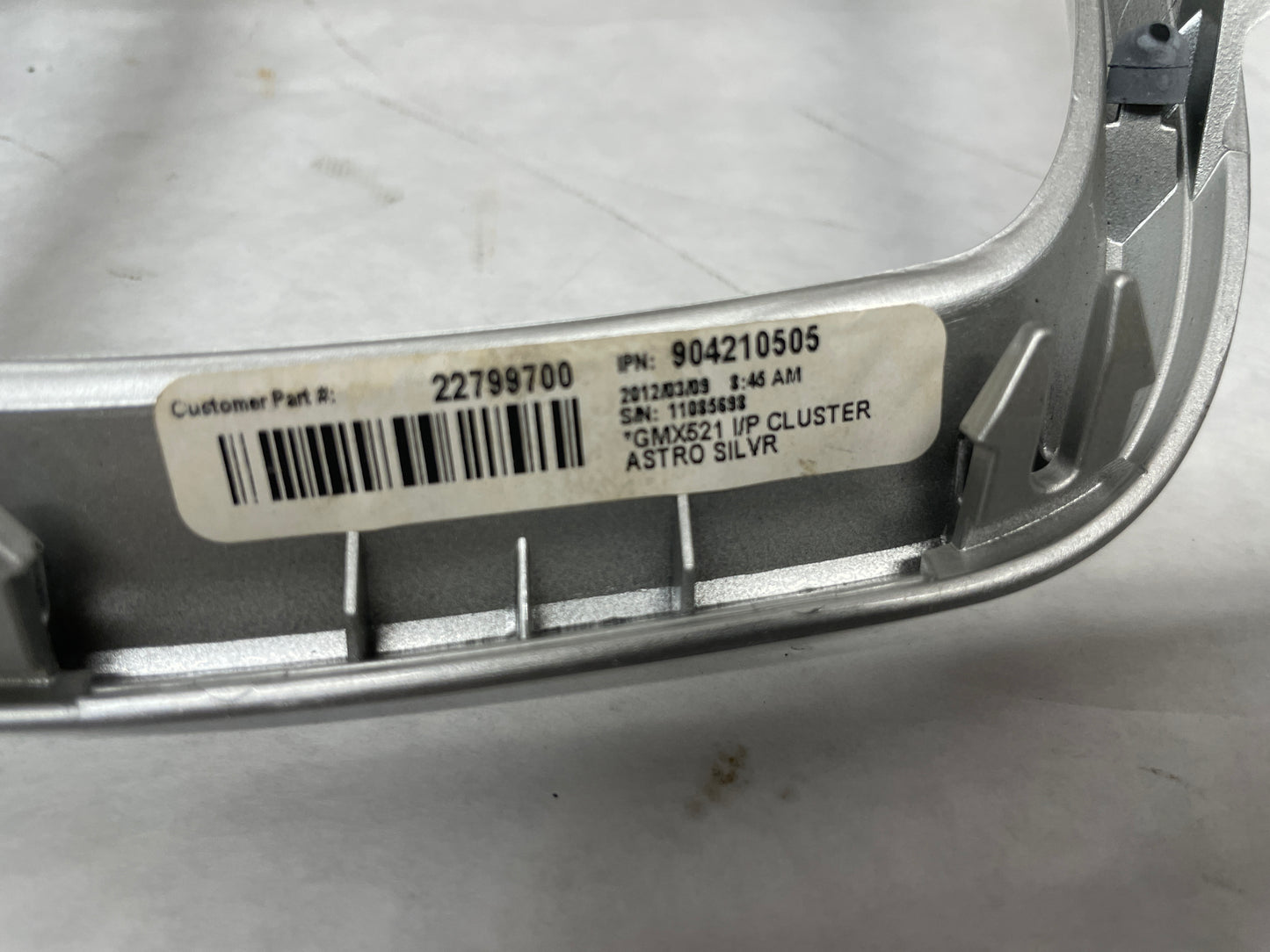 2012 Chevy Camaro ZL1 Speedometer Gauge Bezel Trim OEM - Day's Parts Yard
