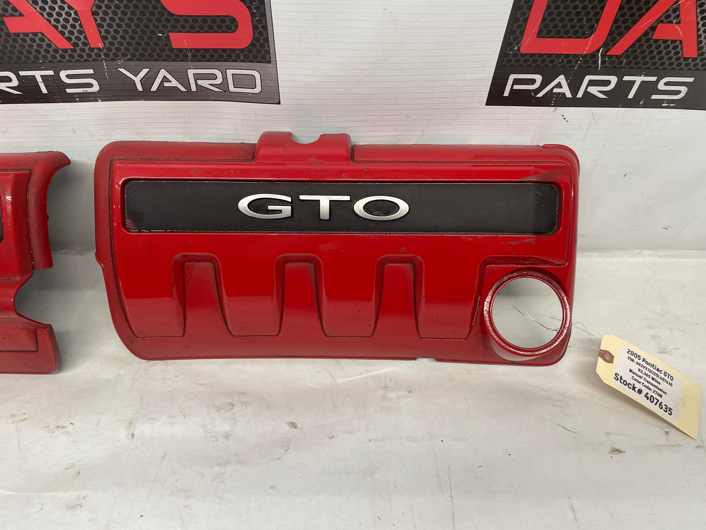 2005 Pontiac GTO RH & LH Engine Motor Coil Covers OEM