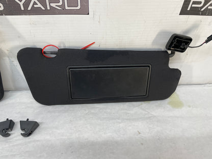 2005 Pontiac GTO RH & LH Sun Visors Shades Sunvisors w/ Clips OEM